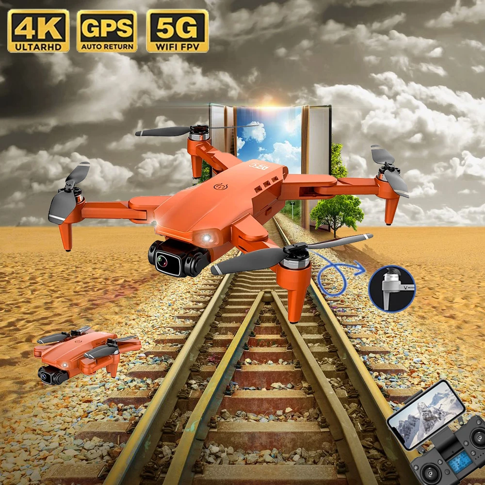 

L900 Pro Drone 5G GPS 4K HD Camera FPV Rc Quadcopter Drones Rc Helicopter Brushless Motor Professional Camera Dron Toy New