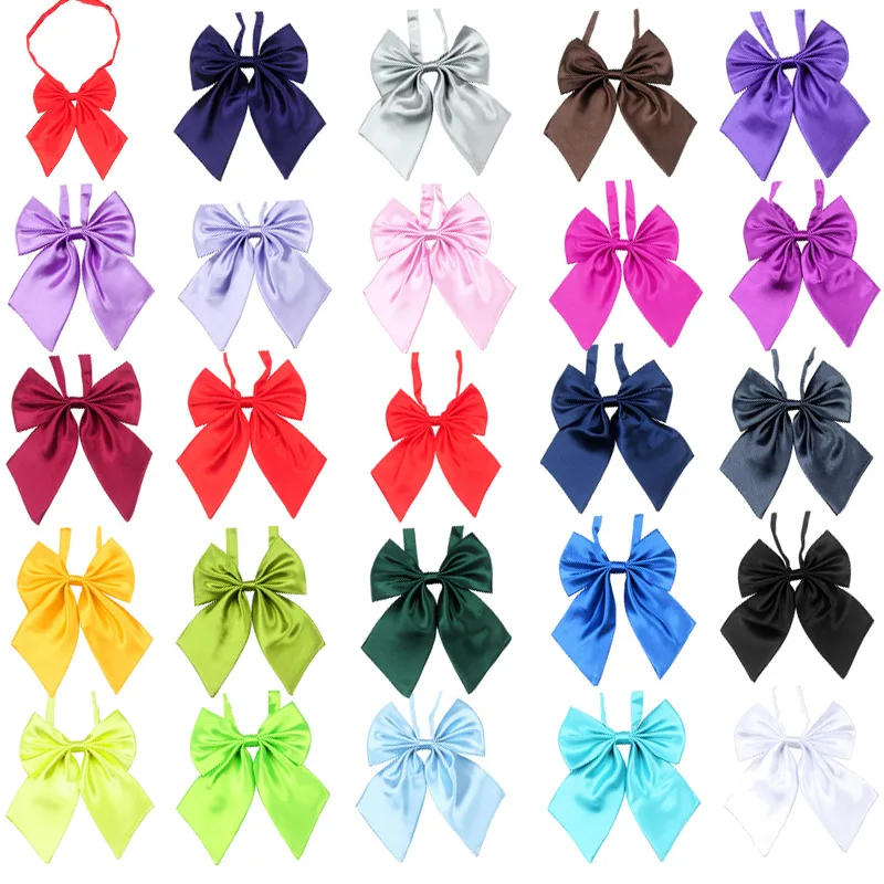 Женский галстук бабочка модный для официанток студенток официантов