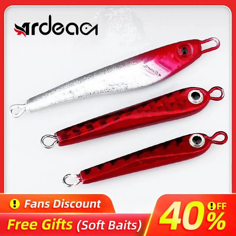 

Ardea jigging slow 3.5g/5.5g Metal Artificial Baitfishing Casting Swimbait simulation Wobblers Shore Fishing Tackle