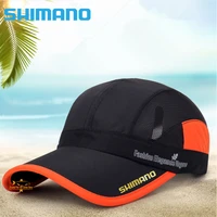 shimano mens womens baseball cap fishing hat uv protection adjustable hat breathable sunshade cap sunscreen quality sun hat