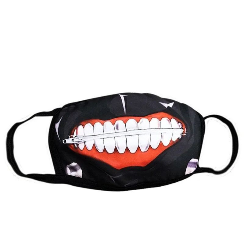 Токийский Гуль канеки Кен маска маски для лица Косплей Аниме пылезащитные на