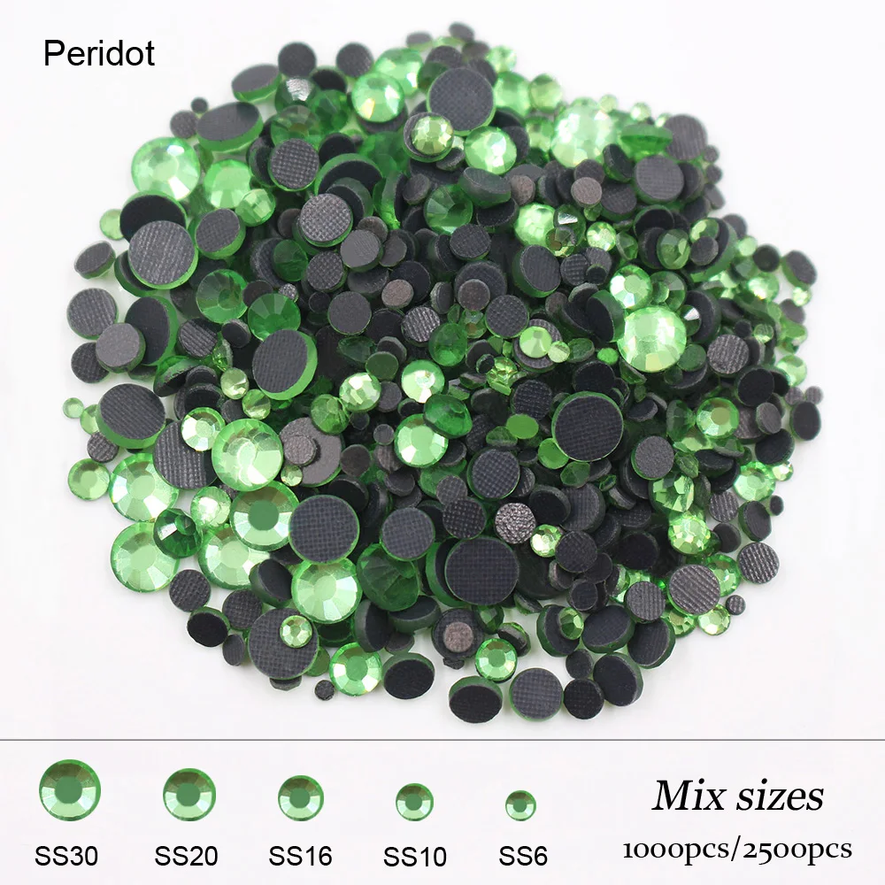 2500 шт. стразы с блестящими стразами разные размеры|iron on rhinestone|hotfix rhinestonescrystal strass |