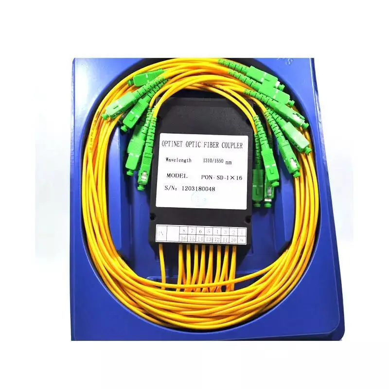 Бесплатная доставка 1X16 SC /APC оптического волокна FTTH разветвитель оптический FBT