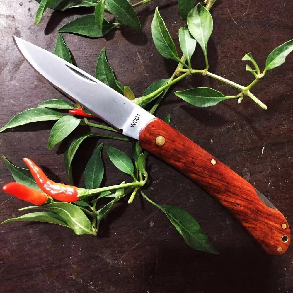 

Floding Knife Pocket Knife Wood Tradtional Folding Knives Folder