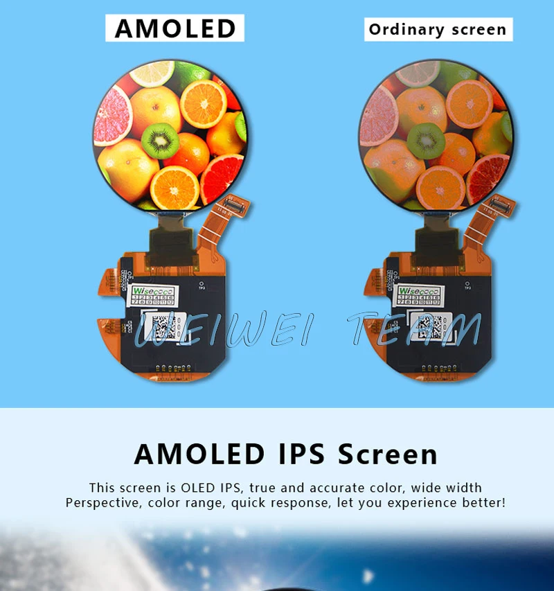 1.39 inch Circular LCD Display OLED AMOLED Round Screen 454x454 Mipi 20 pins 350 Nits for Smart Watch smart Wearing home Project | Мобильные