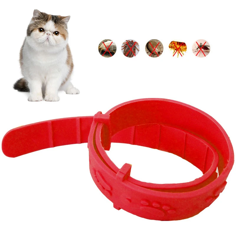 

Fashion Beautiful Cat Anti-flea Mite Collar Non-flea Beauty Clean Kitty Remedy Neck Adjustable Strap Quadruple Effect Pet Collar