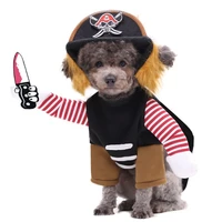 pet dog halloween clothes dogs holding a knife party costume novelty funny pet cat party cosplay apparel clothing