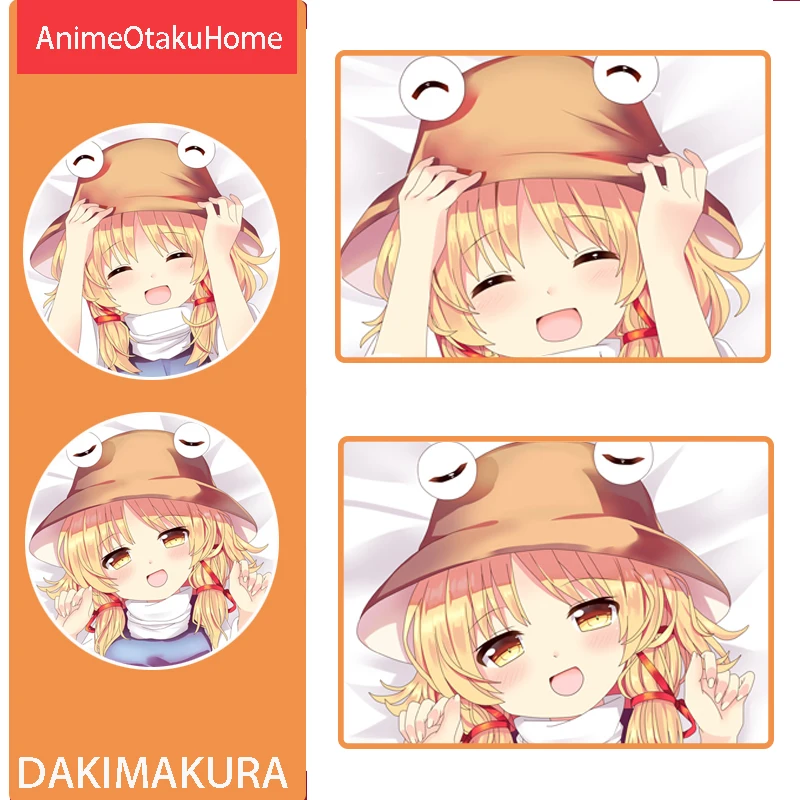 

Чехол-наволочка с рисунком Аниме Touhou Project Moriya Suwako, обнимающая подушка для тела, чехол для постельного белья, украшение для детской подушки