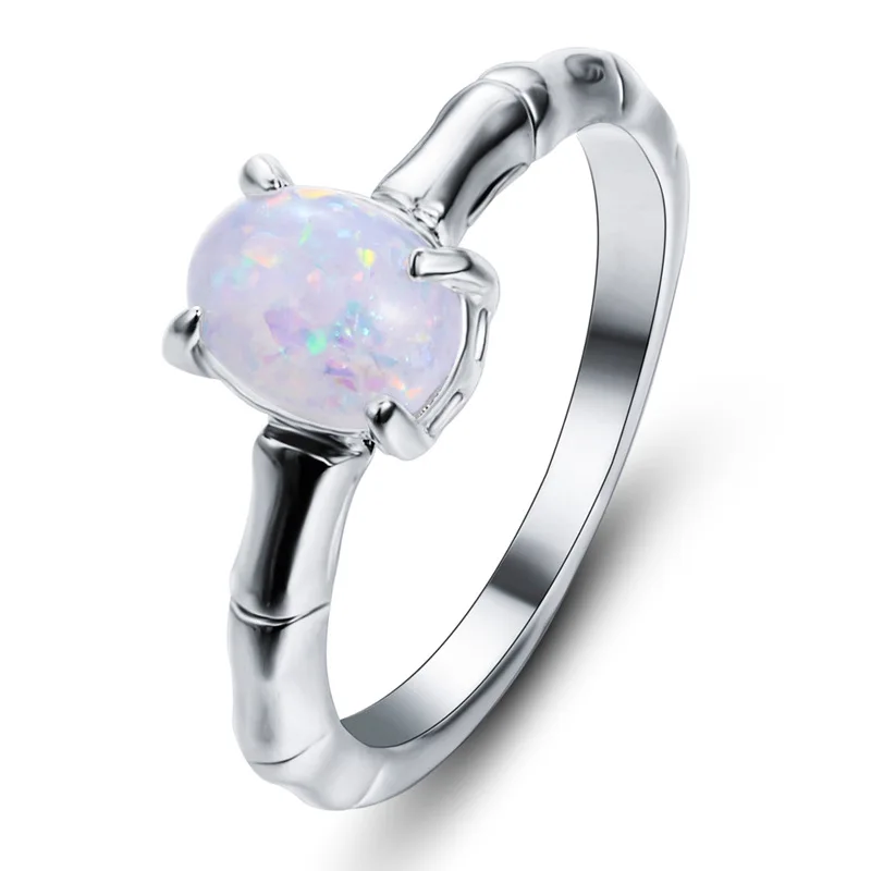 

New Simple Fashion Bracelet Hot Sale Women's Opal Ring Birthday Gift Jewelry