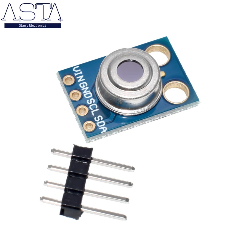 GY-906 MLX90614 MLX90614ESF бесконтактный инфракрасный датчик температуры модуль IIC