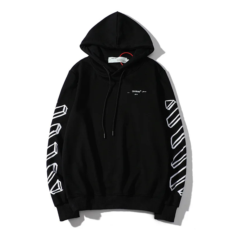 

Physical store goods sketch arrow print ow fashion new coat Hooded Sweater