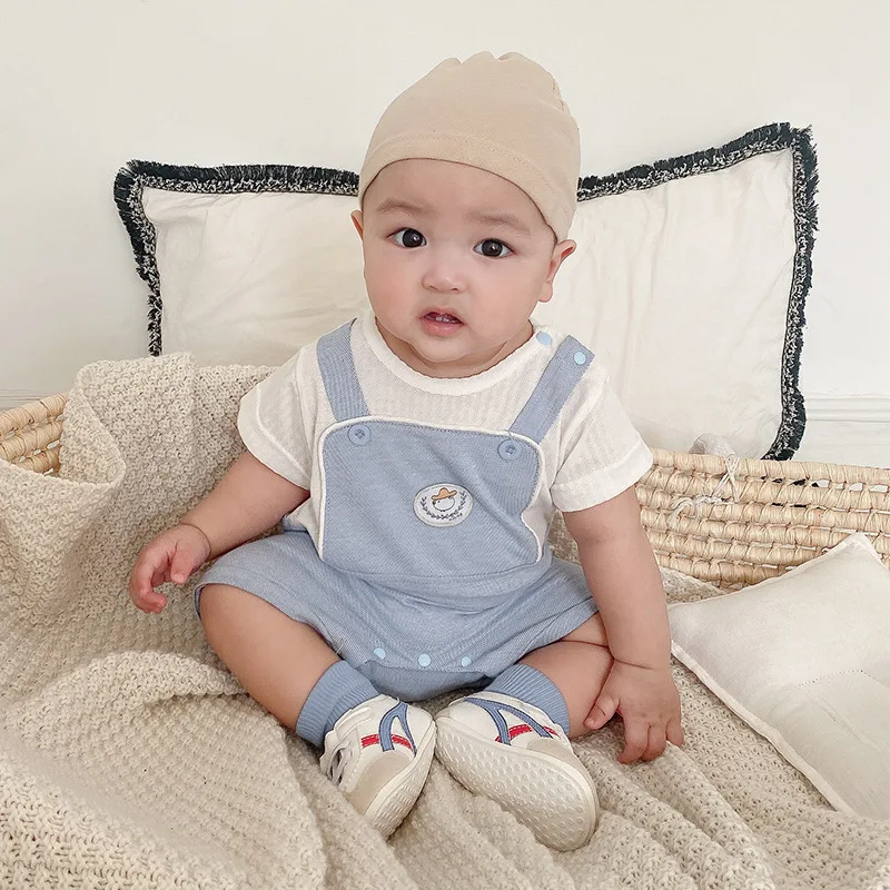 

Лето 2021, комбинезоны для новорожденных мальчиков, одежда, комбинезон с коротким рукавом для младенцев, комбинезон, наряд, комбинезон для мал...