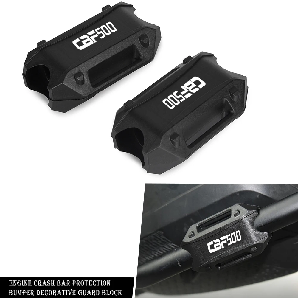 

For Honda CBF500 CBF 500 2015 2016 2017 2018 2019 Allyears Motor Engine Crash Bar Protection Bumper Decorative Guard Block 25mm