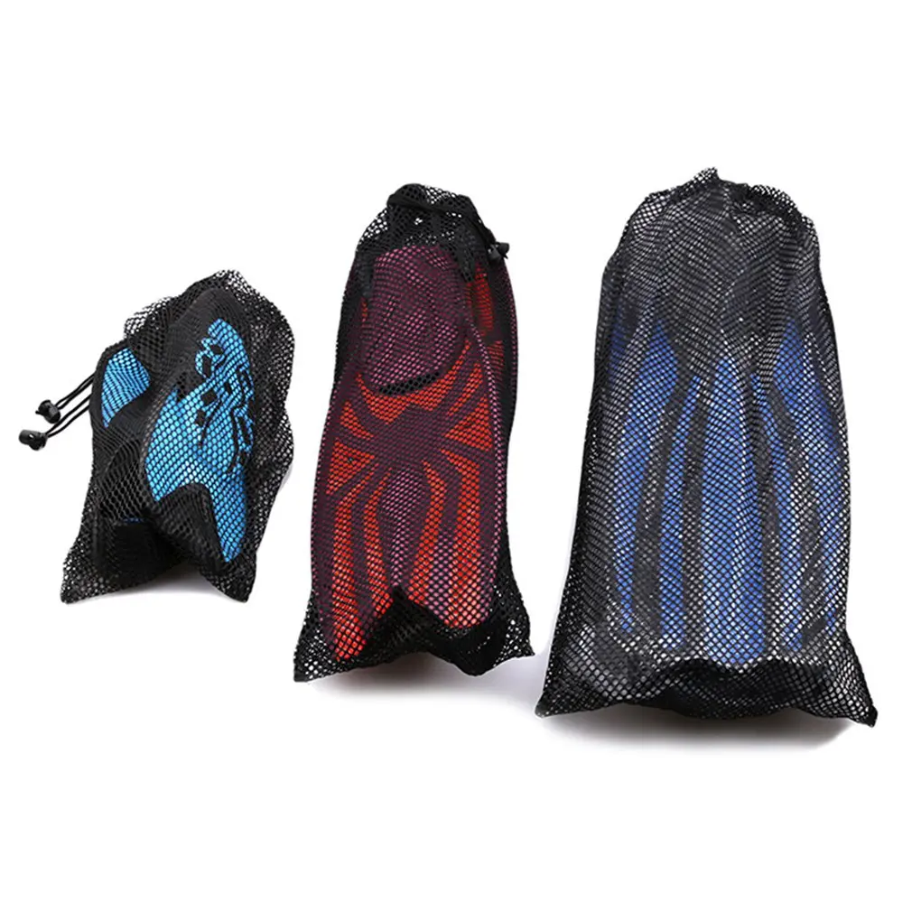 

Mesh Pouch Drawstring Bag Nylon Breathable Storage Sack Outdoor Diving Snorkeling Fins Footwear Dry and wet separation Accessory