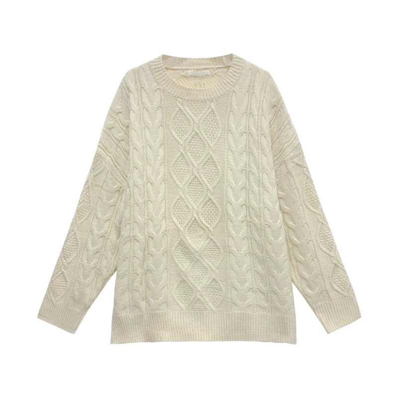 

Autumn Winter Women Sweater Solid Oversize Sweater Knit Sweater Elegant Women Casual Plus Size Pullover Tops Jumper Sweater 3XL
