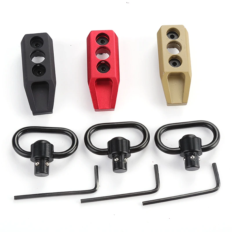 

MLok base QD ring Quick Mounting Adapter Slingring mlok Handguard Rail Attachment DQ buckle sling rotating hoop