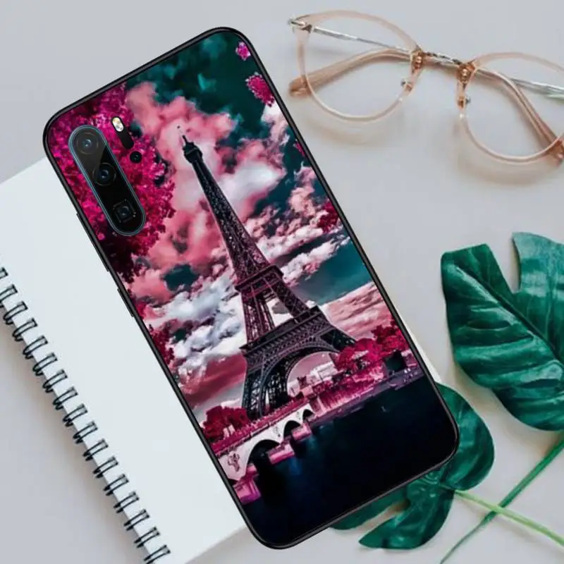 

Paris Eiffel Tower Phone Case For Huawei honor Mate P 10 20 30 40 Pro 10i 9 10 20 8 x Lite Luxury brand shell funda coque