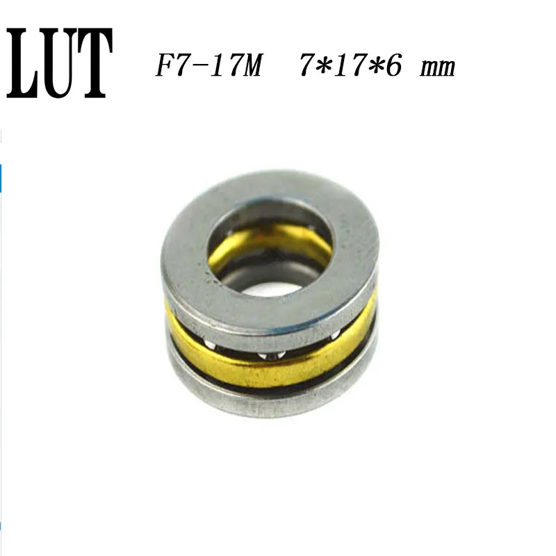 

10PCS High quality Axial Ball Thrust Bearings F7-17M (7*17*6 mm )Plane thrust ball bearing 7x17x6mm F7-17M Free Shipping