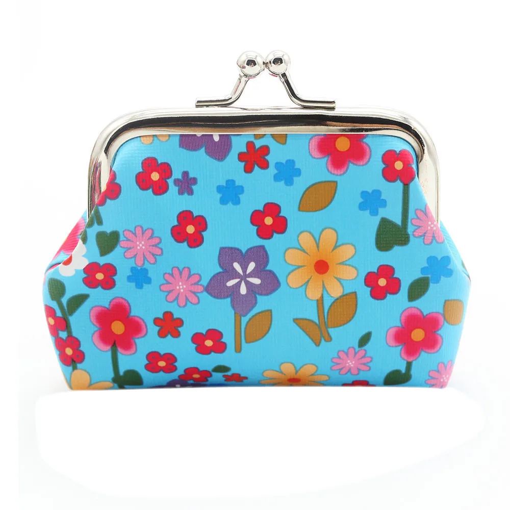 Новинка Женский кошелек с цветочным узором держатель для карт клатч портмоне