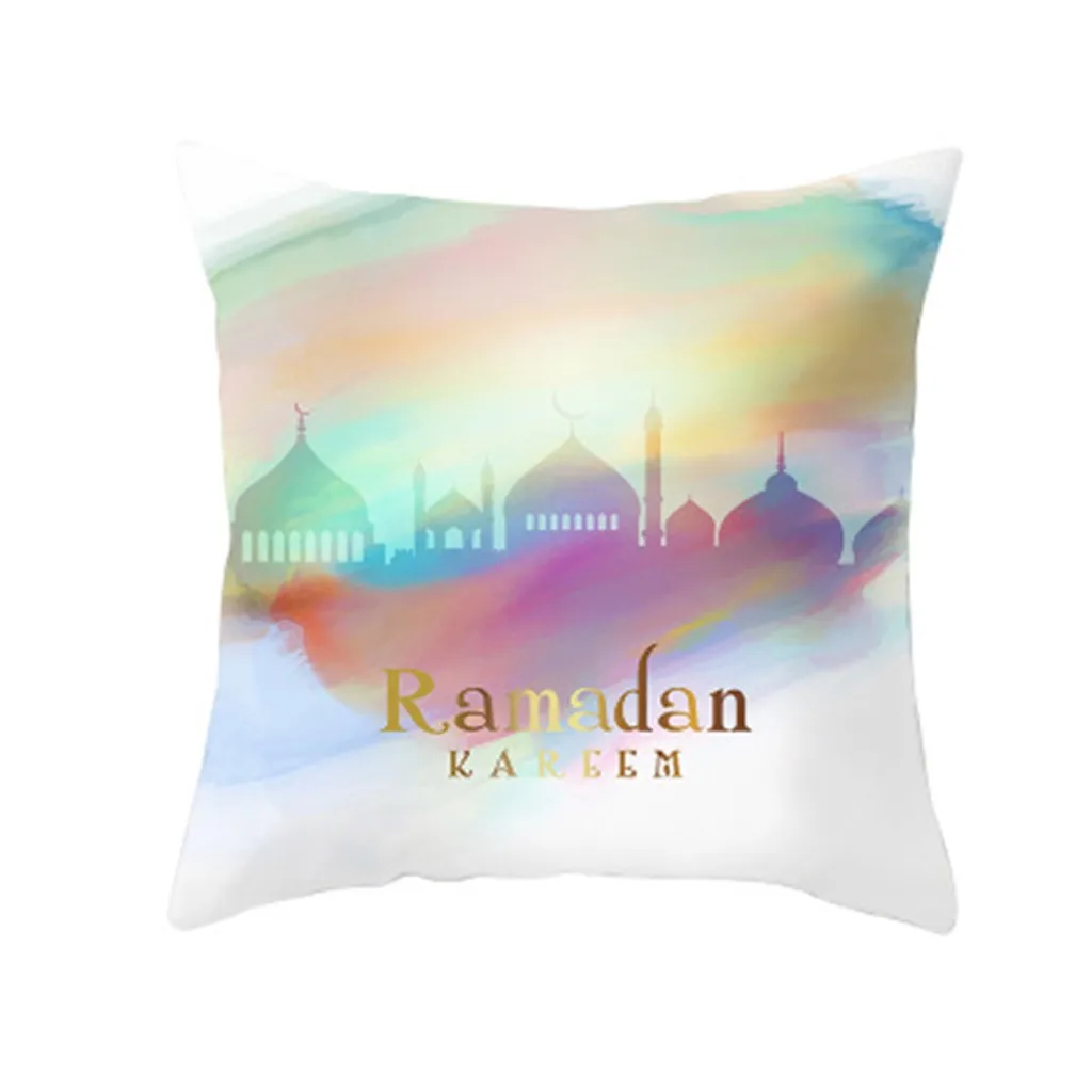 Наволочка на подушку Eid Mubarak Рамадан домашний декор Cojines диванная декоративная