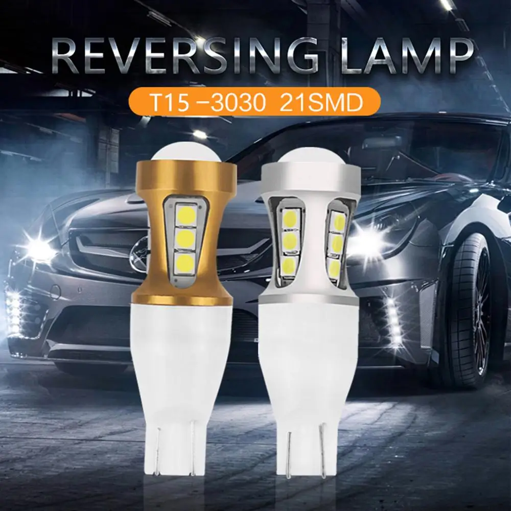 1x W16W T15 3030 18 светодиодный SMD 18W Автомобильный задний светильник сигнальная