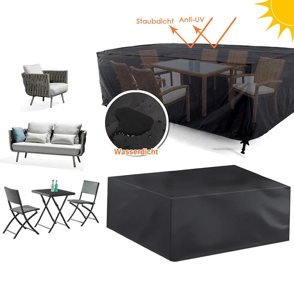 Водонепроницаемый чехол на стул для сада тканевый мебели из ткани Оксфорд защита