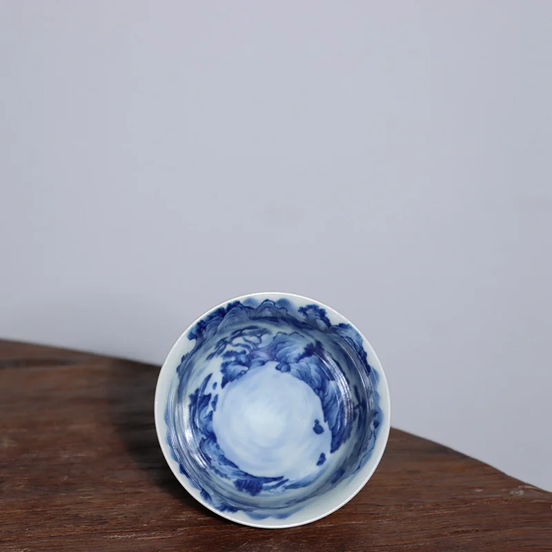 JingLin espada oculta PuChun paisaje de nube taza de mano a presi&oacute;n 135 cc-1