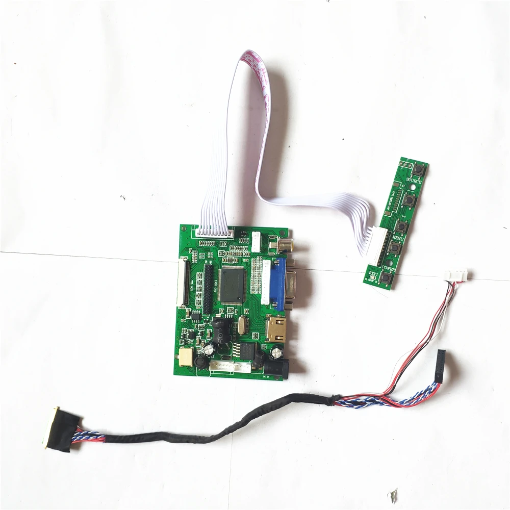 Для M101NWT2 R0/R1/R2/R3/R4 M101NWT4 R0/R3 1024*600 LVDS 40-Pin 10 1 WLED HDMI-совместимый + VGA 2AV ЖК-экран