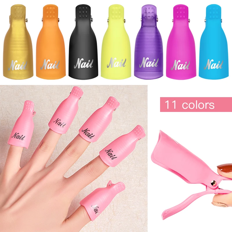 Набор для снятия гель-лака с четырьмя лилиями обезжиривающие зажимы очиститель