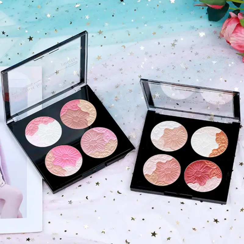 

The New High-gloss Powder Foundation, Eyeshadow, Silkworm Three-dimensional Trimming Plate Blush Does Not Show Pores TSLM1