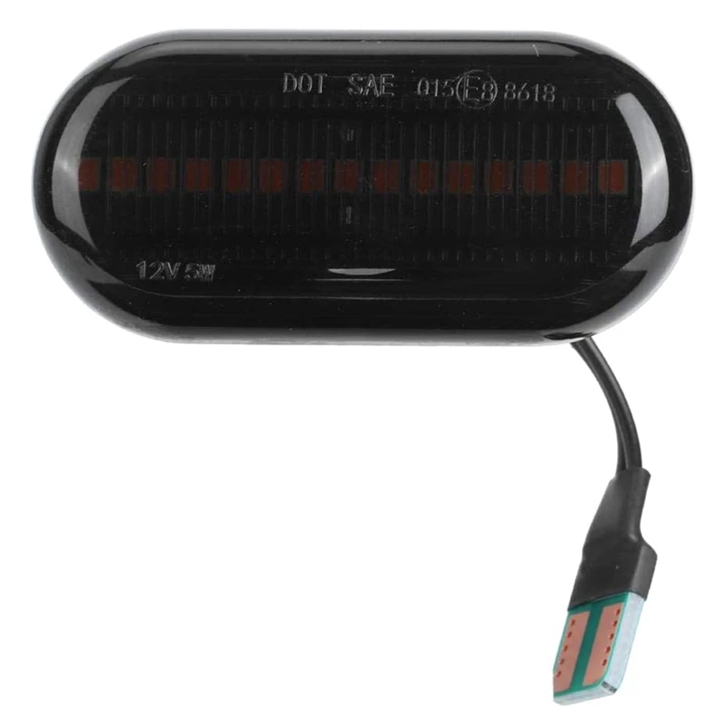 

Car LED Dynamic Turn Signal Light Sequential Blinker Side Marker Light Lamp for Renault Nissan Opel Benz Smart W453