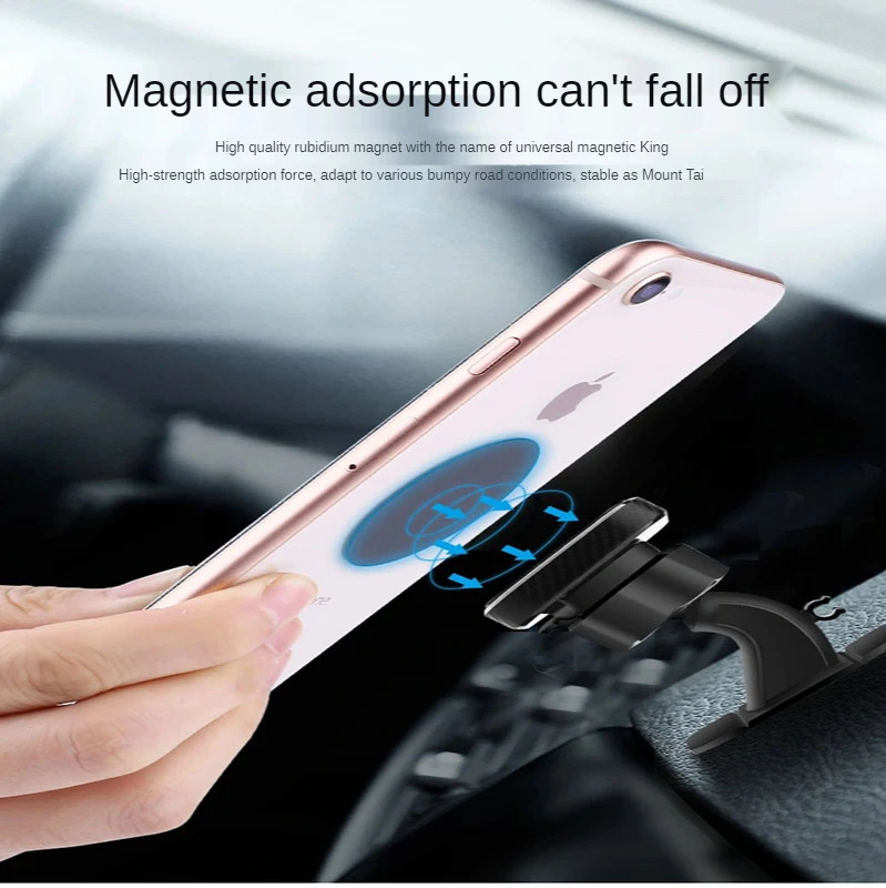 

Mobile phone holder notepaper magnetic bracket car phone holder for Xiaomi IPhone Samsung car accessories interior bracke