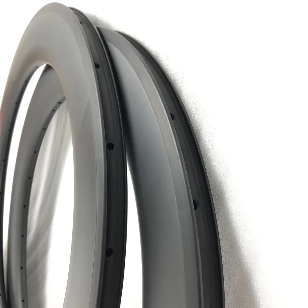 700C Углеродные Диски 27 мм Ширина матовый глянцевый поверхность с базальтовая