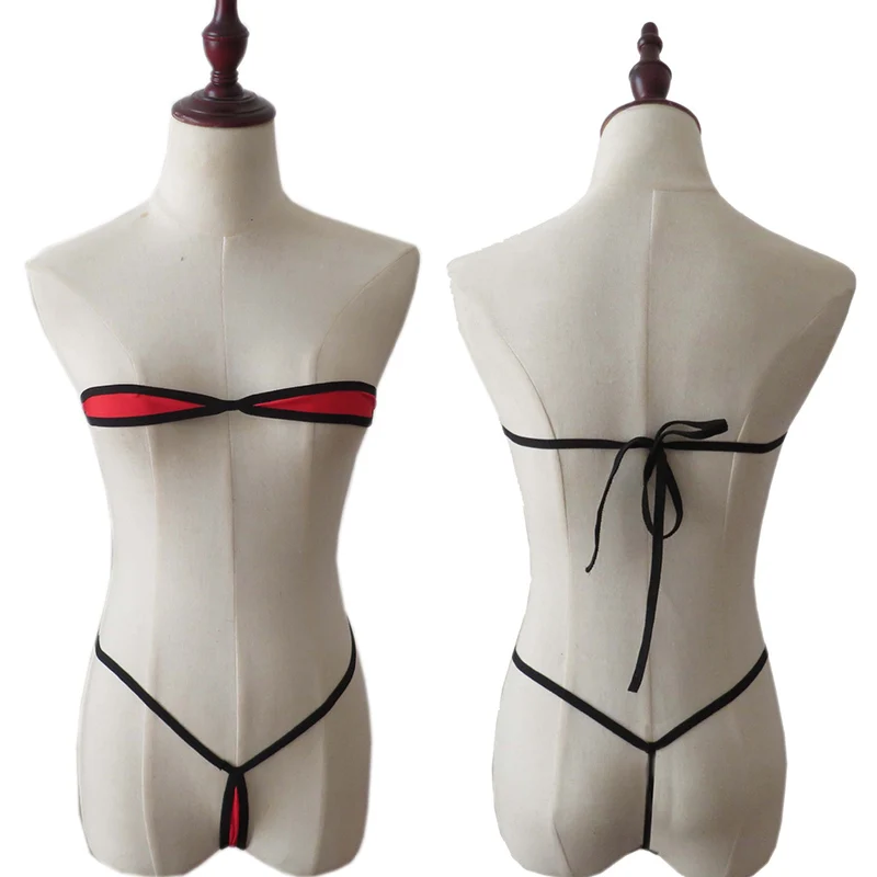 Женские экстремальные мини-стринги микро бикини 2020 сексуальные стринги пляжная