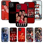 Для iPhone, 11, 12, 8 Plus IPad мини iPad Pro X XR XS Max 4 5 766S8 SE чехол для телефона черный чехол Etui тренд принципиально испанский сериал Elite