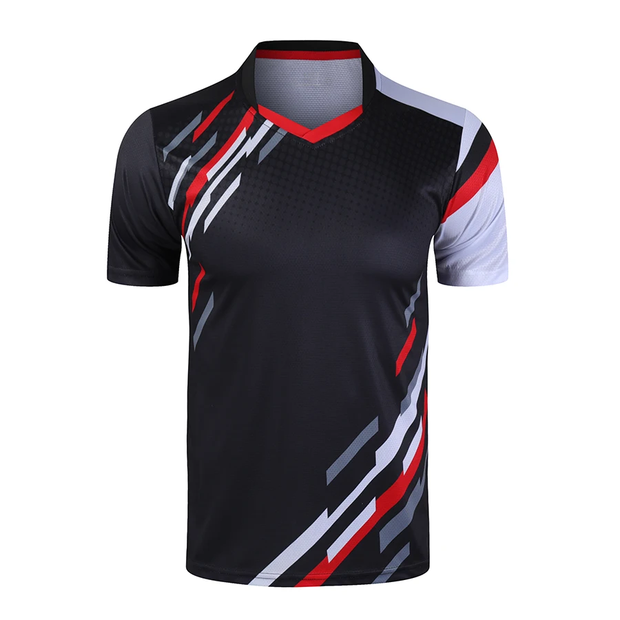 

New sport badminton shirts Men Running shirts Women gym fitness Tennis shirts ,Table Tennis shirts Quick-Dry sport t shirt