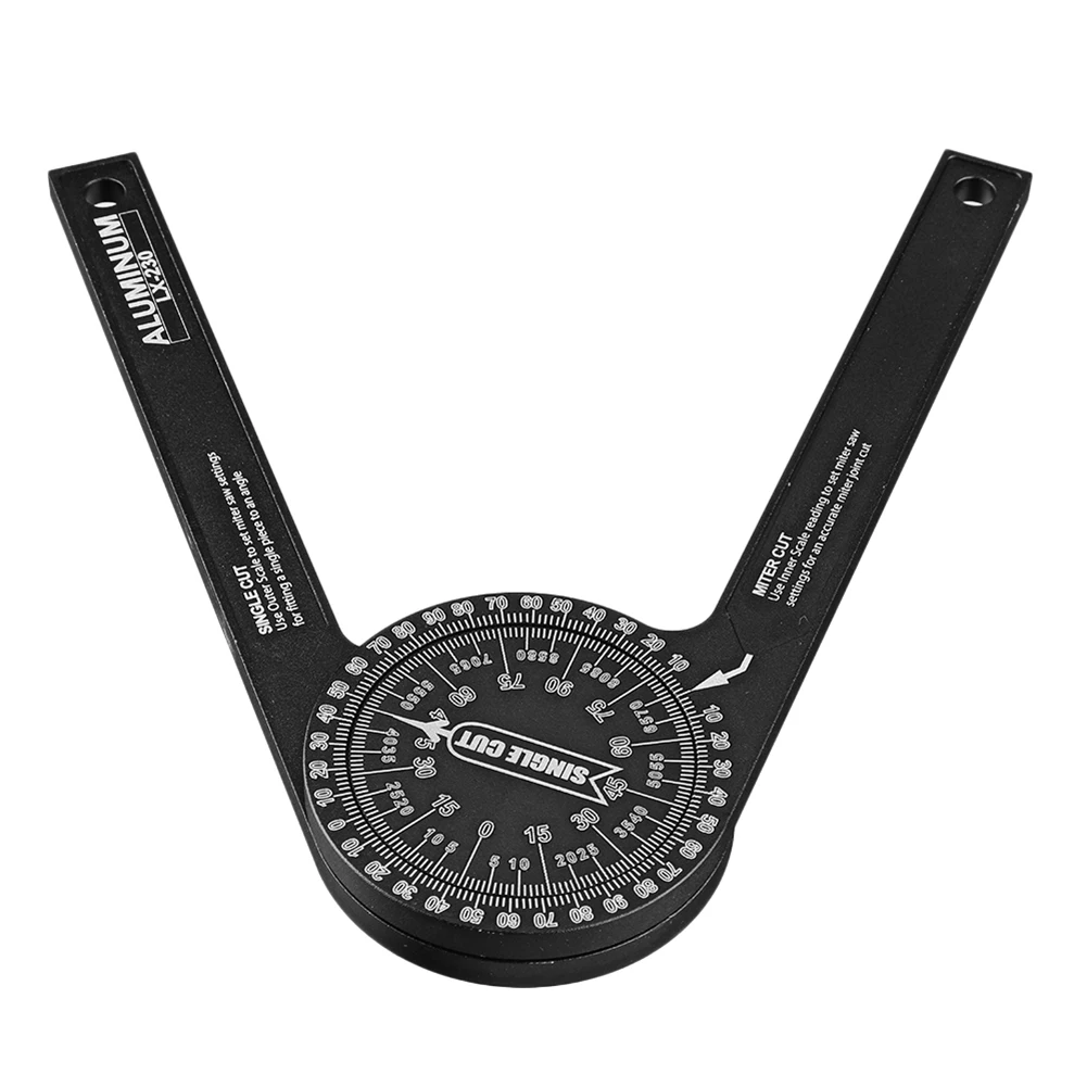 

Angle Finder Level Meter Miter Gauge Miter Saw Protractor Goniometer Protractor Woodworking Rust Proof Angle Finder