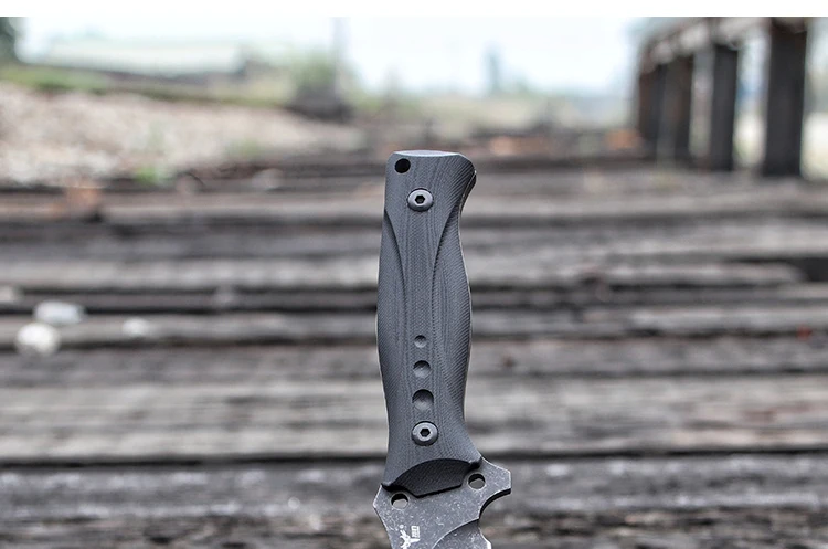 LENGREN открытый D2steel прямое лезвие G10Handle инструмент для выживания в природе тактические ножи для охоты североамериканский охотничий нож