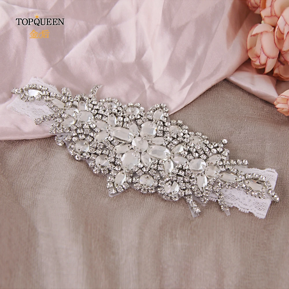 TOPQUEEN мягкий сексуальный свадебный пояс-подвязка для женщин и девочек кружевной