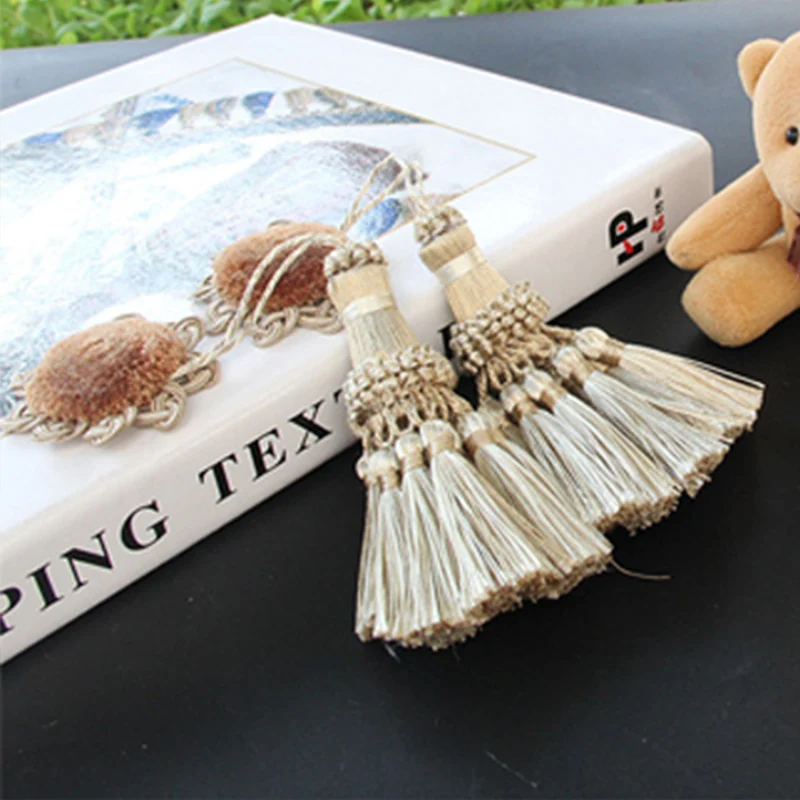 1Pc Curtains Tieback Tassel Key Hanging Ball Home Decor Embrase Rideau Room Accessories Curtain Holder Small Hang Balls | Дом и сад