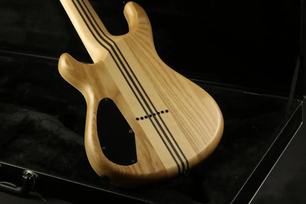 Качественная 8 струнная электрогитара ra spalted клен Топ шея через тело 8 струнная гитара арочная гитара