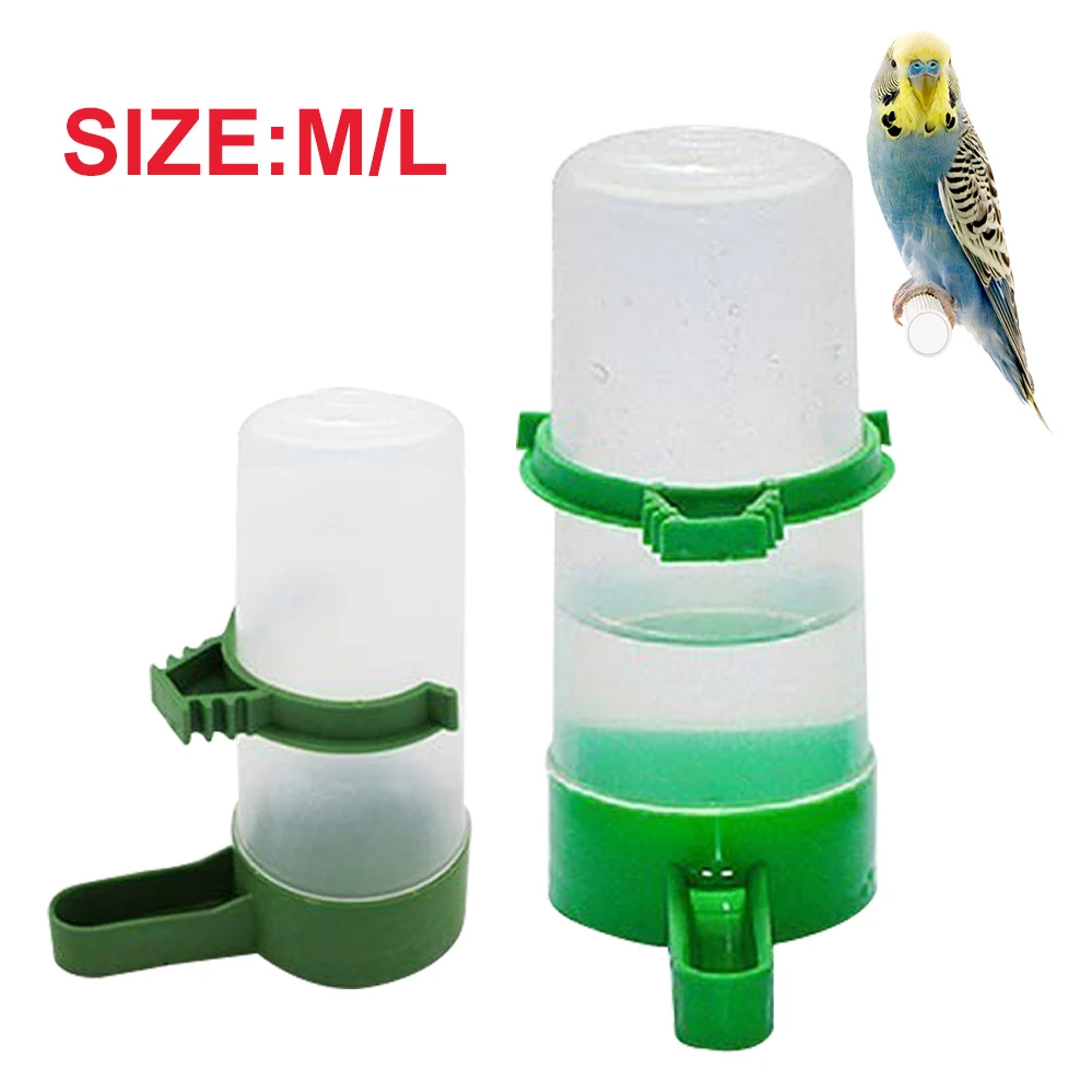 4 шт. питатель для воды птиц с зажимом домашних животных товары Диспенсер бутылка