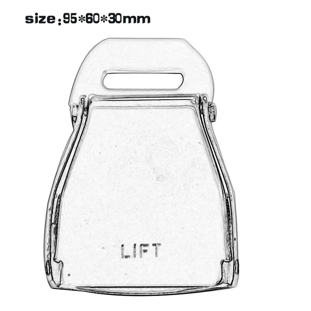 

high quality Aluminium aircraft safety belt buckle airplane seat belt buckle