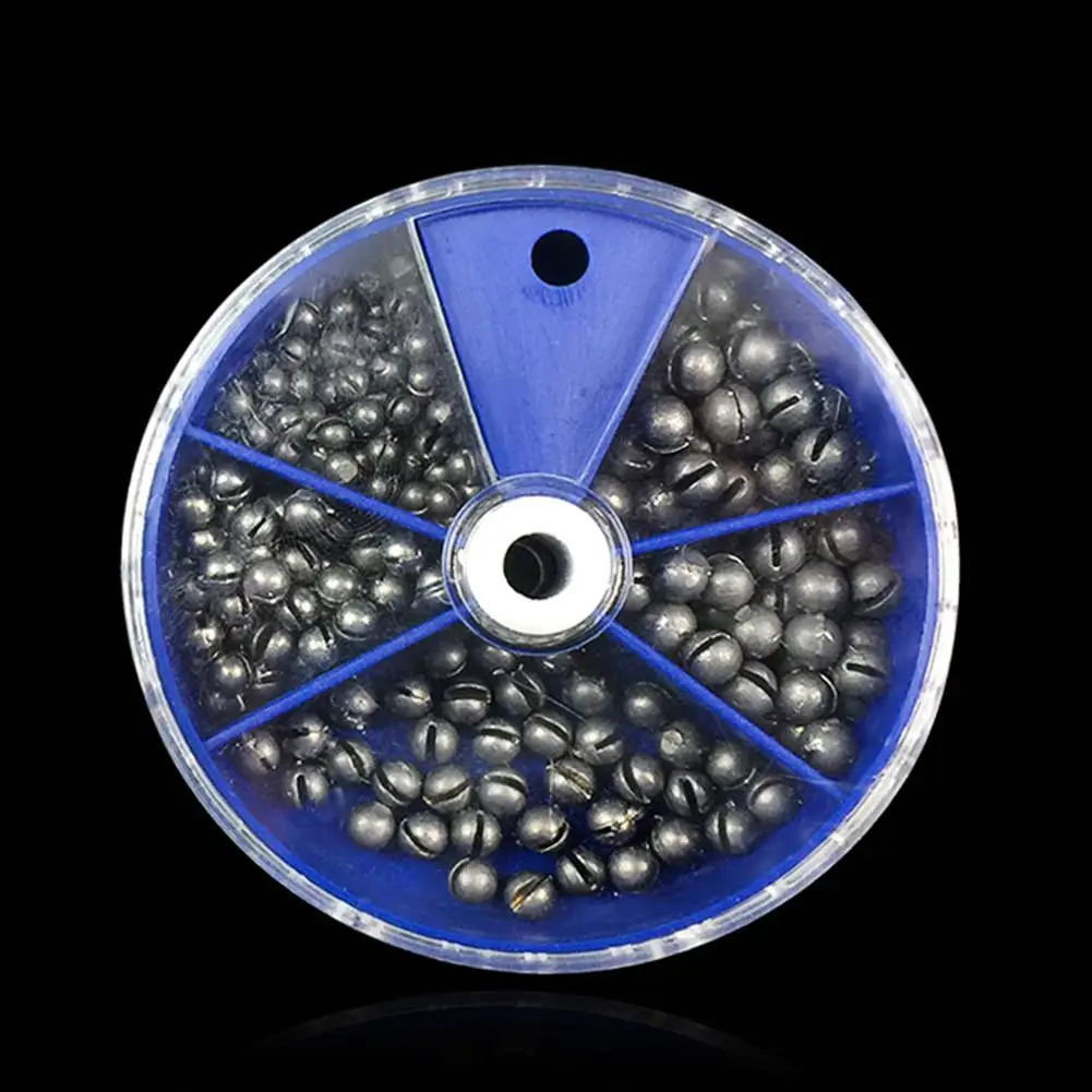 1 коробка рыболовный грузик из свинца открытие привести Разделение выстрел