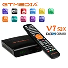 GTMedia V7 S2X-цифра спутниковый телевизионный ресивер DVB-S2 S2X 1080P с USB Поддержка wi-fi Европы DVB-S2X для Freesat V7S HD обновленная версия