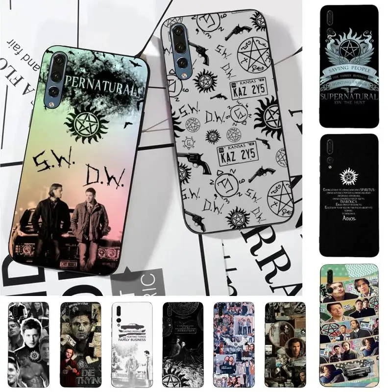 

Supernatural TV Show Phone Case for Huawei P30 40 20 10 8 9 lite pro plus Psmart2019