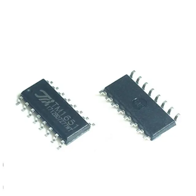 Оригинальный аутентичный TM1651 SOP16 4X7 сегментный 7 кнопочный светодиодный цифровой