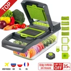 для кухни овощерезка кухонные аксессуары utenslios de cozinha Кухонные принадлежности  Овощерезка 8 в 1, резак, слайсер для фруктов, терка, измельчители, картофелечистка, терка для моркови, сливная корзина