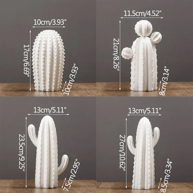 

Strongwell Home Decoration Simulation Cactus Miniature Model Modern Artware Living Room Office Decoration Furnishings Ornament