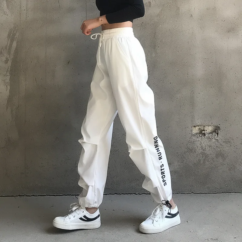 

Yoga Pants, High Waist Alphabetic Trousers, Loose Stretch Running Trousers for Women